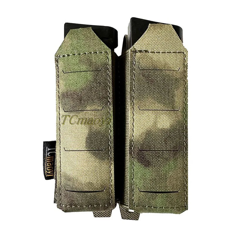 Outdoor Sports Tactics 6094 Green Ruins Camo Hunting Vest+Full Set Bag