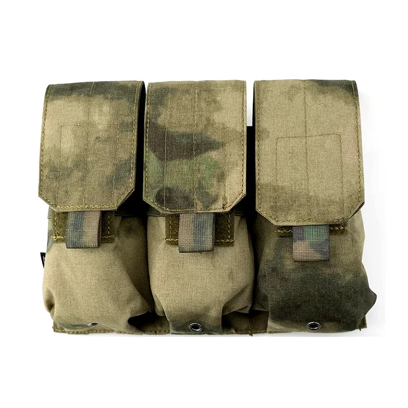 Outdoor Sports Tactics 6094 Green Ruins Camo Hunting Vest+Full Set Bag