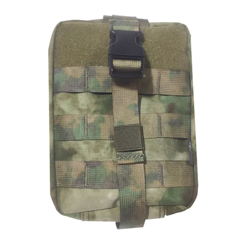 Outdoor Sports Tactics 6094 Green Ruins Camo Hunting Vest+Full Set Bag