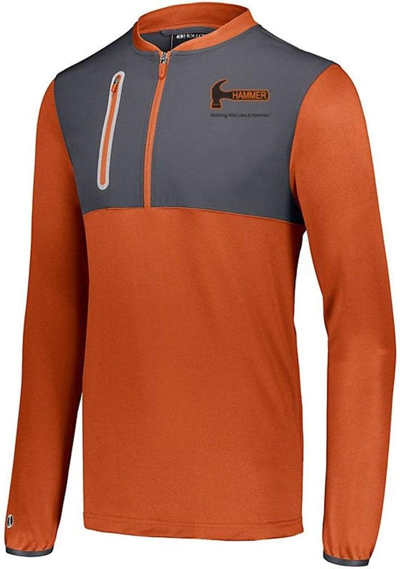 Weld Hybrid Pulloverorange Large