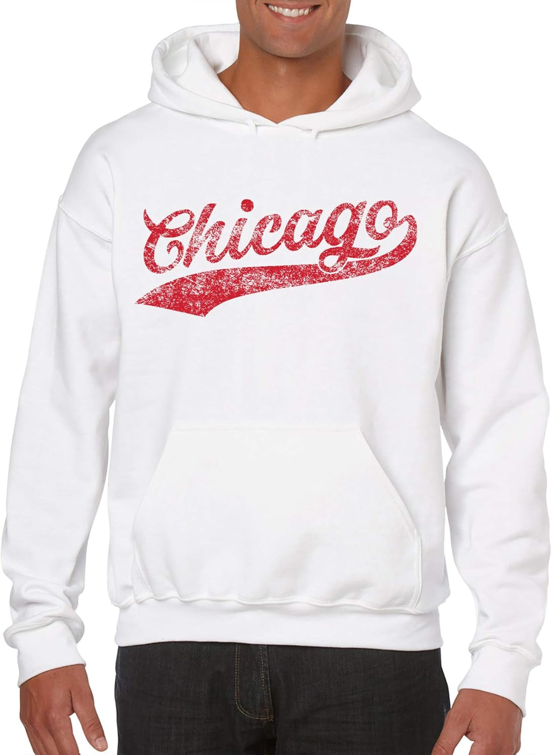 Hometown Baseball Script - Hometown Pride, Pitcher HOODIE